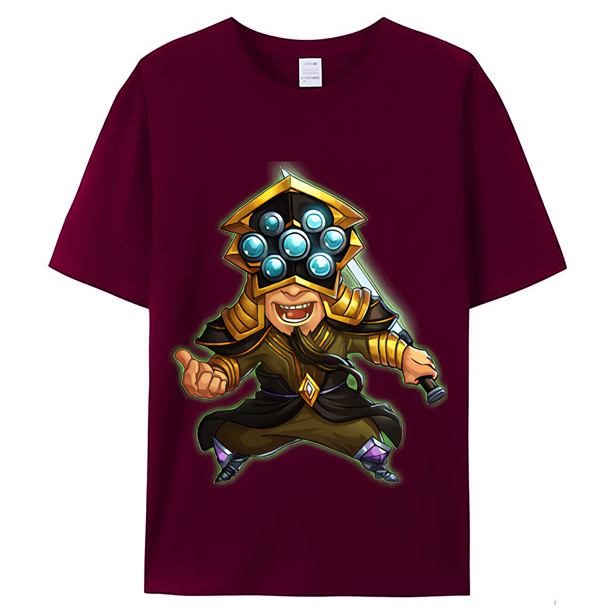 （画像用） リーグ・オブ・レジェンド League of Legends LOL レディースカジュアルプリントTシャツ（綿100％）